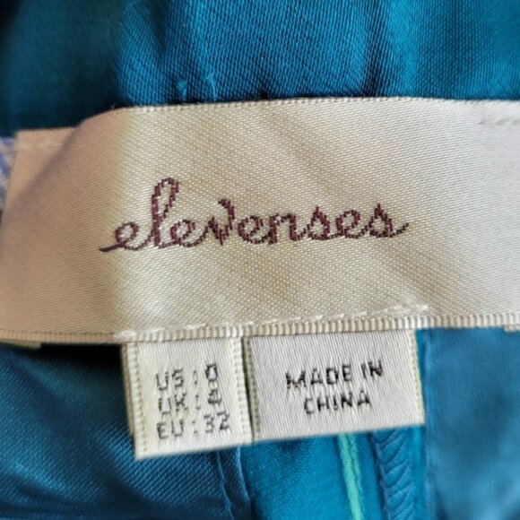 Electric Blue **Silky Pants** Anthropologie **Size 0** Y2K **Viscose** - Picture 5 of 11